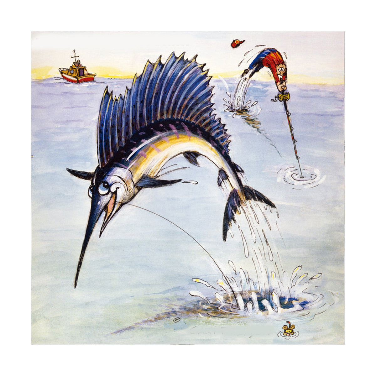 abstract cartoon scenery wall painting decoration printing hang painting children's room without frame   20 - Mega Save Wholesale & Retail - 1