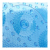 PVC Foot Shape Ground Floor Foot Mat Anti-skidding transparent blue - Mega Save Wholesale & Retail - 3