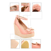 Thin Shoes Slipsole Bowknot Buckle  apricot - Mega Save Wholesale & Retail - 4