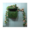 Countryside Mailbox Small Suggestion Box Iron Sheet Mailbox Vintage Ballot Box without Lock   green - Mega Save Wholesale & Retail - 2