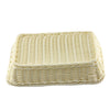 Factory direct Yi Meng Series 300 pp imitation rattan basket bread basket rattan baskets rattan bread basket  30*20*7cm - Mega Save Wholesale & Retail - 2