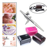 AirBrush Compressor Air brush Kit 0.4mm 2cc Spray Tattoo Nail Art Paint Gun Mini  white - Mega Save Wholesale & Retail - 3