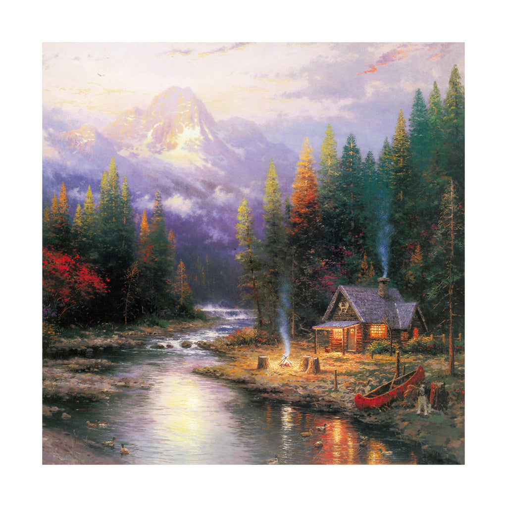 European and American scenery Thomas cattle decoration painting bulk villa hang painting hotel oil painting   23 - Mega Save Wholesale & Retail - 1