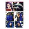 24inch Negro Wig Hair Extension African Braid     1BTBLUE2# - Mega Save Wholesale & Retail - 2