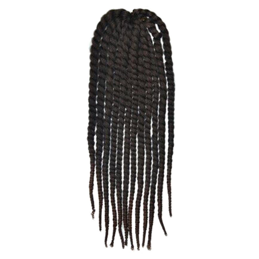 24inch Negro Wig Hair Extension African Braid     1BT33# - Mega Save Wholesale & Retail - 1