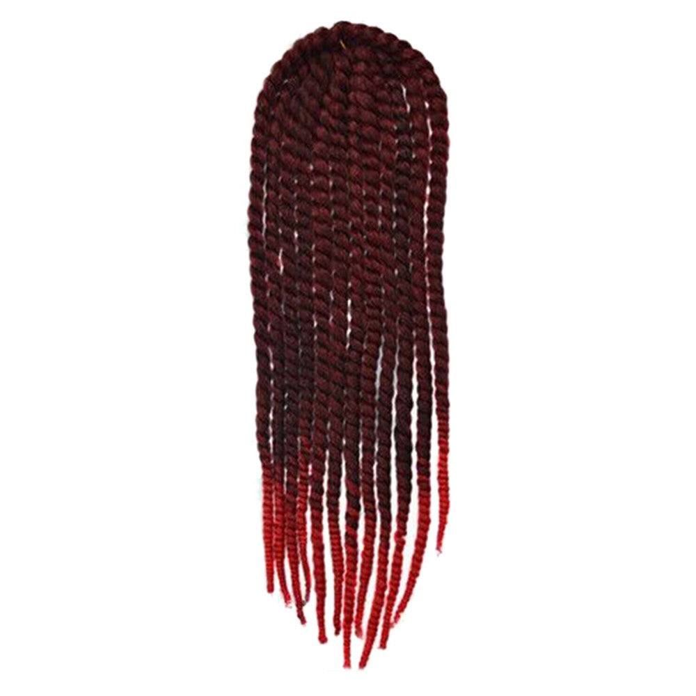 24inch Negro Wig Hair Extension African Braid     1BTRED# - Mega Save Wholesale & Retail - 1