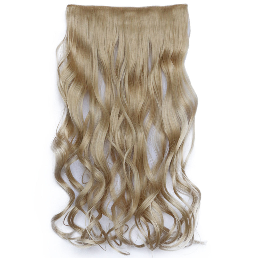 120g One Piece 5 Cards Hair Extension Wig     25/613