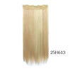 Yiwu's wig factory direct wholesale five piece long straight hair extension card issuing child wig hair piece explosion models in Europe and America   25H613 - Mega Save Wholesale & Retail - 2