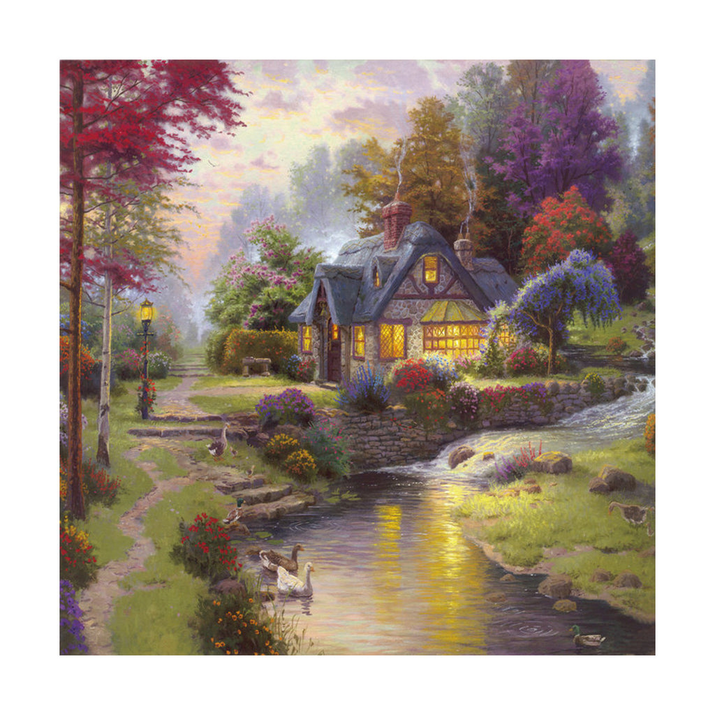 European and American scenery Thomas cattle decoration painting bulk villa hang painting hotel oil painting    26 - Mega Save Wholesale & Retail - 1