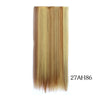 Yiwu's wig factory direct wholesale five piece long straight hair extension card issuing child wig hair piece explosion models in Europe and America   27AH86 - Mega Save Wholesale & Retail - 1