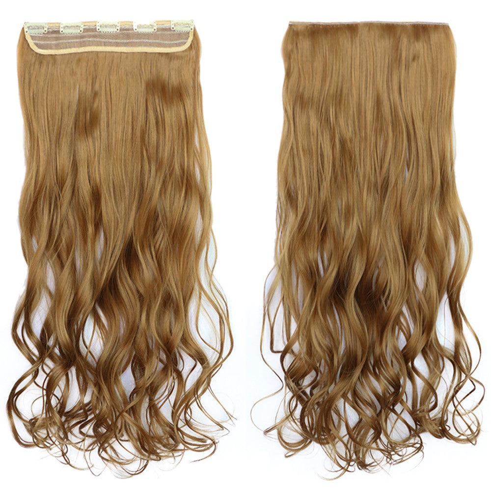 120g One Piece 5 Cards Hair Extension Wig     27J
