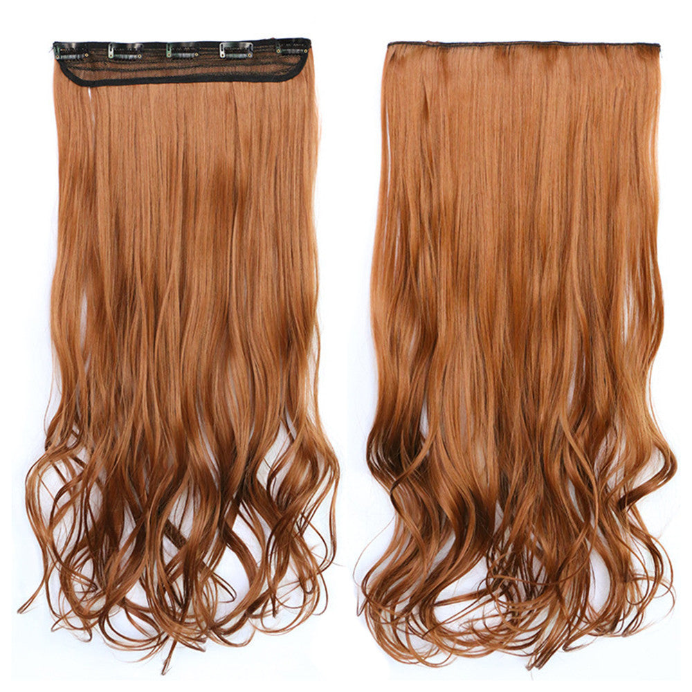 120g One Piece 5 Cards Hair Extension Wig     27S