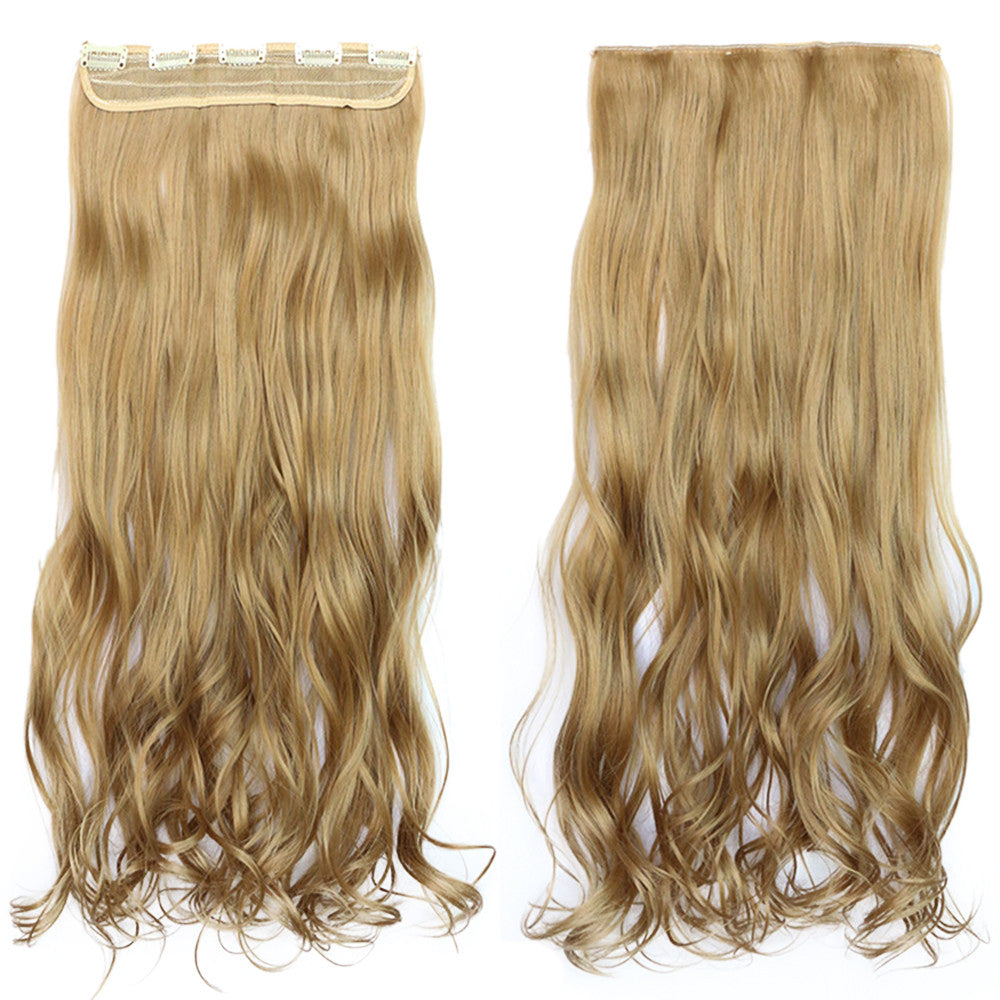 120g One Piece 5 Cards Hair Extension Wig     27X