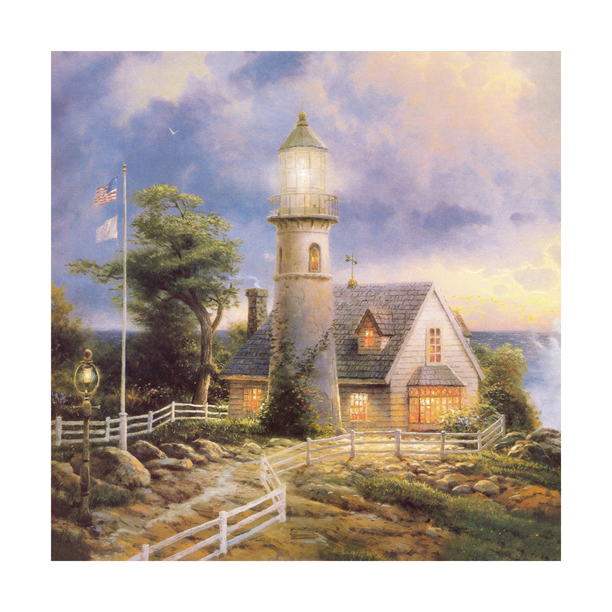 European and American scenery Thomas cattle decoration painting bulk villa hang painting hotel oil painting    29 - Mega Save Wholesale & Retail - 1