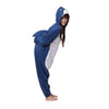 Unisex Adult Pajamas  Cosplay Costume Animal Onesie Sleepwear Suit   shark - Mega Save Wholesale & Retail