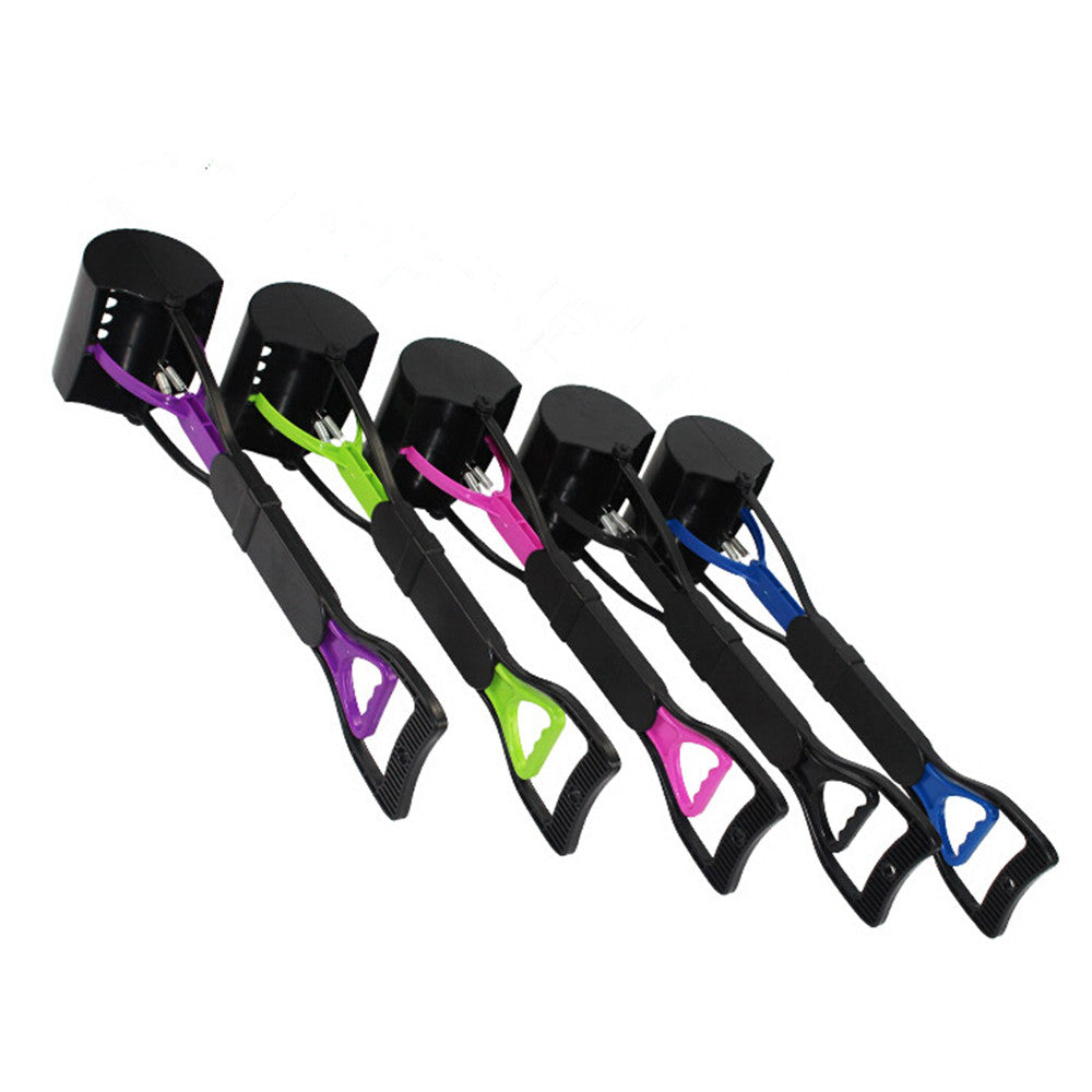 Dog Pet Pooper Scooper Jaw Poop Scoop Clean Pick Up Waste 24