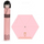 Cute Japanese kimono geisha Doll Folding Umbrella anti UV RAIN umbrella unique Pink Flower - Mega Save Wholesale & Retail - 3