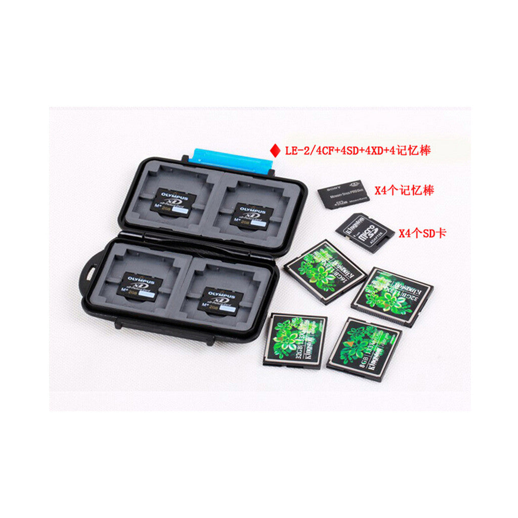 Camera Storage Card Box Storage Card Bag SD CF XD TF Card Storage Box Waterproof   LE-1 - Mega Save Wholesale & Retail - 2