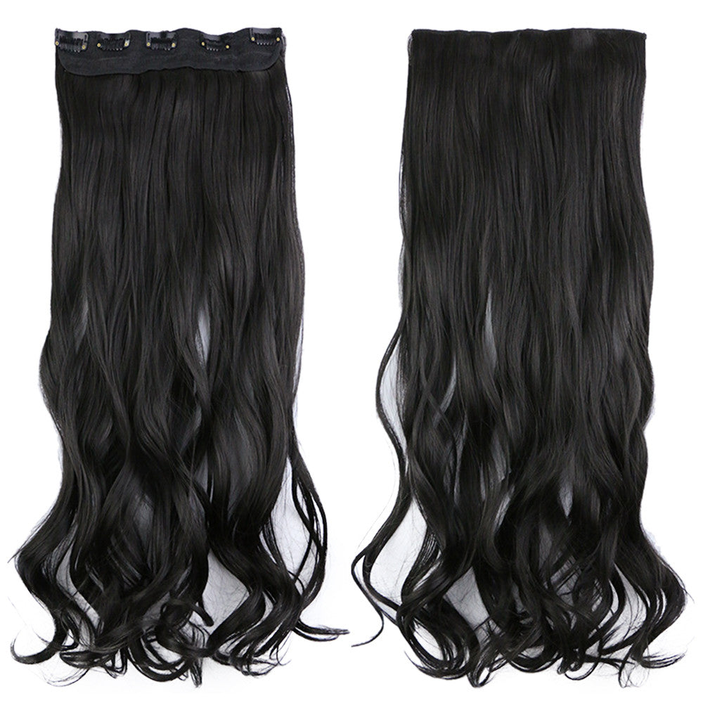 120g One Piece 5 Cards Hair Extension Wig     2#