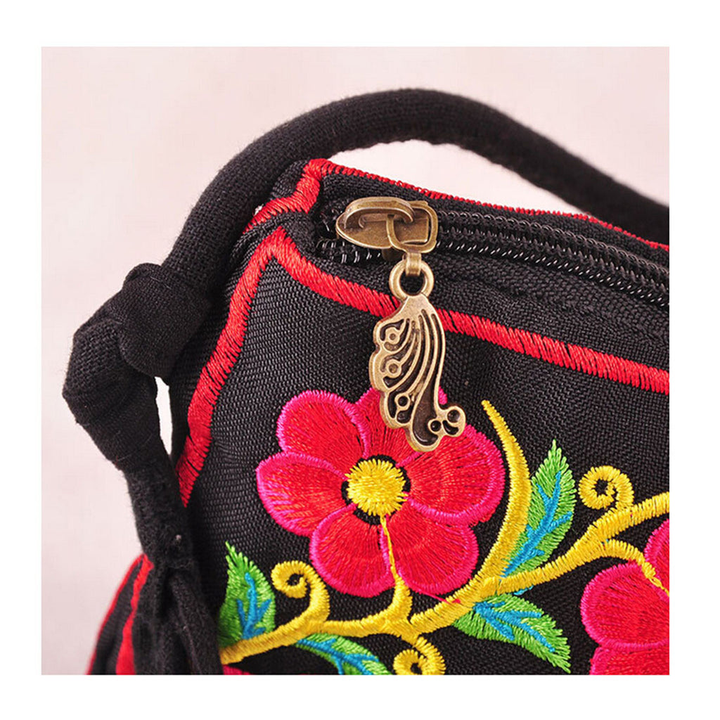 Embroidery Bag Yunnan National Chinese Style Embroidery Featured Messenger Bag Foreign Trade Bag Mmorning Glory - Mega Save Wholesale & Retail - 2