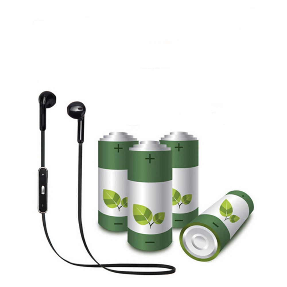 Earbuds Bluetooth Headset Sports earphone Bass Music CSR4.0 For iphone/HTC/Mi/LG Black - Mega Save Wholesale & Retail - 4