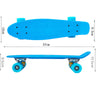 Complete Mini Cruiser Penny Style Skateboard street skate banana plastic Various colours Dark Blue - Mega Save Wholesale & Retail - 4