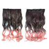 Hair Extension Long Curled Hair Gradient Ramp Wig 2