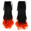 Gradient Ramp Horsetail Wig Lace-up Double Colors   4# - Mega Save Wholesale & Retail