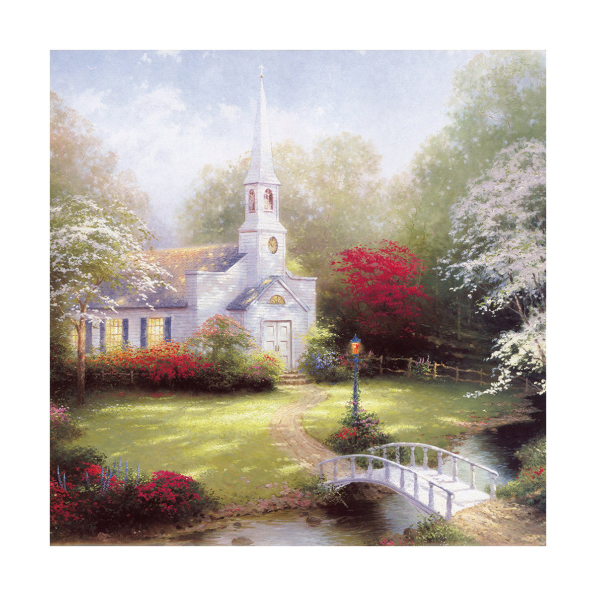 European and American scenery Thomas cattle decoration painting bulk villa hang painting hotel oil painting  31 - Mega Save Wholesale & Retail - 1