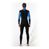 S016s017s018 de una Pieza Buceo Traje Surf Azul Oscuro con Capucha XS