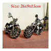Vintage Eisen Kette Motorrad Tisch Dekoration