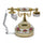 Antique Style dial button Phone French Style Old Fashioned Handset Telephone