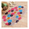 Simple Colorful Stone Carpet Ground Floor Foot Mat
