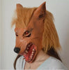 Wolf Head Mask Rubber Latex Animal Costume Full head Mask Halloween Costume Fanc