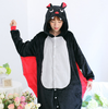 Adulte Unisexe Pyjama Costume Cosplay Animal une Pièce Pyjama Costume Batman