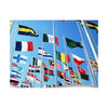 160 240 cm Flagge Verschiedene Länder in The World Polyester Fahne Columbi
