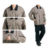 Camello Color Trabajo Equipo de Protección Uniforme Soldador Chaqueta