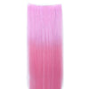 60cm Extension de Cheveux Pièce Dégradé Morceau Long Droit 55 Couleurs