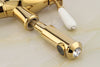 New full copper kitchen faucet pull golden basin faucet basin faucet