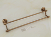 Antique Salle de Bain Accessoires Porte Serviette Double Rails Support Mural