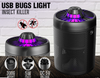 Électronique Insecticide USB Moustique Mouche Bugs Zapper Clair