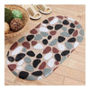 Simple Colorful Stone Carpet Ground Floor Foot Mat