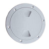 8” SEAFLO Marine Screw Out Deck Plate Inspection Hatch Plastic Access Boat RV