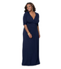 Talla Grande Escotado Delantero Noche Vestido Largo Evento Fiesta Vestido Formal