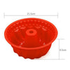 Silicone Cake Mold Deep Savarin 8" Chiffon Cake