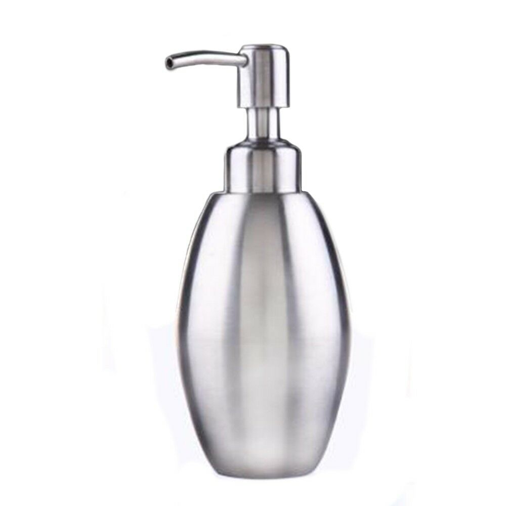 Stainless Steel Hand Sanitizer Liquid Soap Bottle Hotel Club Chamber C