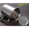 Thickening 304 stainless steel measuring cups 2000ml milk tea coffee cups