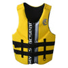 L004 L010 L011 Life Jacket Surfing Fishing Drifting Vest   yellow  S