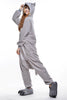 Adulte Unisexe Pyjama Costume Cosplay Animal une Pièce Pyjama Costume Chinchilla