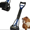 Dog Pet Pooper Scooper Jaw Poop Scoop Clean Pick Up Waste 24" Long Handle